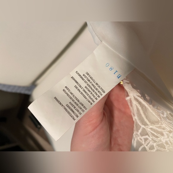 BHLDN/Whispers and Echoes/Anthropologie Rockland Gown with Shortened Train - Picture 10 of 13